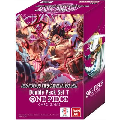 One Piece Card Game - Des poings vifs comme l'éclair - Double Pack Set 7
