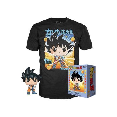 Dragon Ball Z - Funko Pop figurine & T-Shirt Goku XL