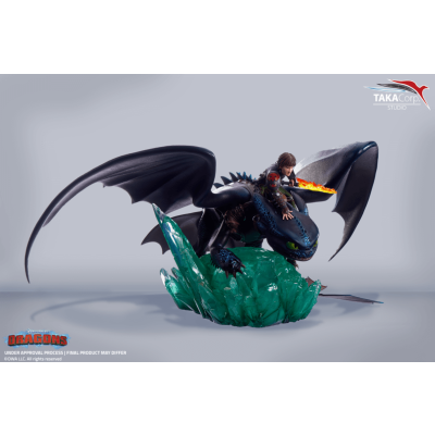 "Paiement 3x" Krokmou et  Harold - Dragons