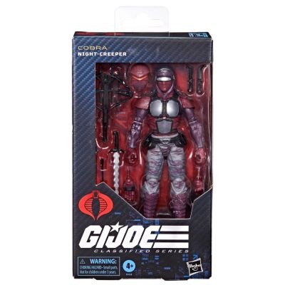 G.I. Joe Classified Series 121, Night-Creeper, 6”Ninja Action Figure