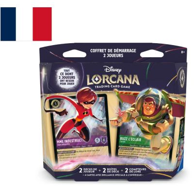 DISNEY - Lorcana - Coffret de démarrage 2 joueurs Chapitre 12 - FR