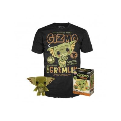 Pop! Gremlins: Set Figure and Tee - Gizmo Exclusive Taille S