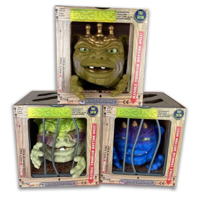 Boglins King Gold Horned  "First Edition" série complète  (3)