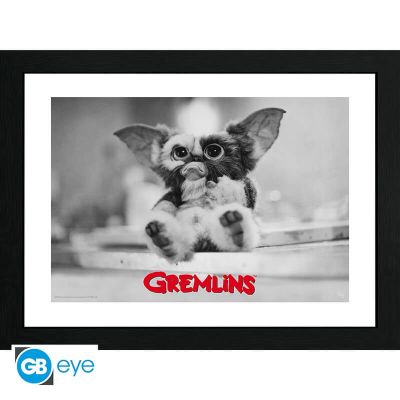 GREMLINS - Tirage encadré "Gizmo" (30x40)
