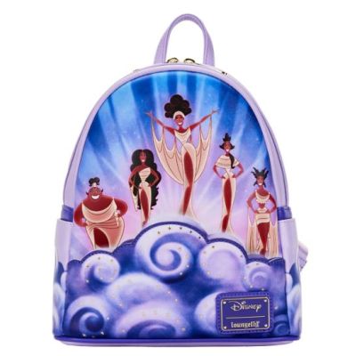 LOUNGEFLY HERCULES MUSES CLOUDS MINI BACKPACK DISNEY