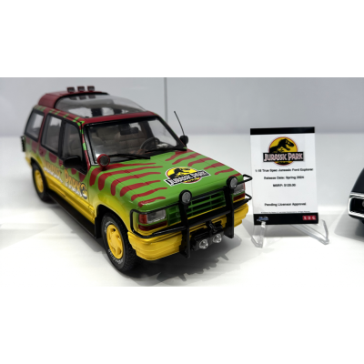 Jurassic Park véhicule 1/18 Ford Explorer