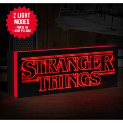 STRANGER THINGS - Logo - Lampe
