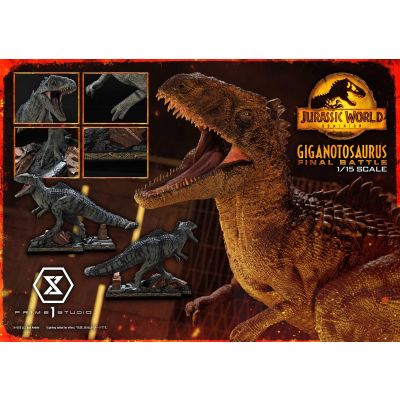Jurassic World: Dominion statuette 1/15 Giganotosaurus Bonus Version 90 cm