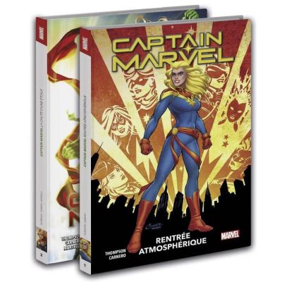 Pack découverte Captain Marvel T01 + T02 offert