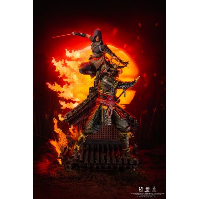 Assassin s Creed Shadows : Statue Animus Naoe et Yasuke 1/4