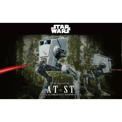 Bandai Star Wars All Terrain Scout Transport AT-ST Walker 1/48 Model Kit