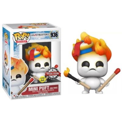 GHOSTBUSTERS - POP N° 936 - Mini Puft on Fire GITD SPECIAL EDITION