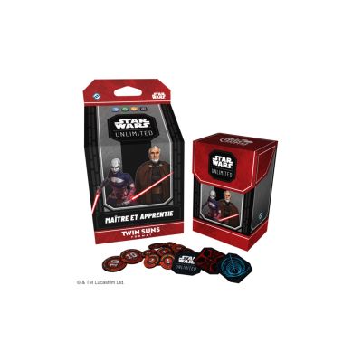 Star Wars Unlimited : Twin Suns - Deck Maître et Apprentie FR
