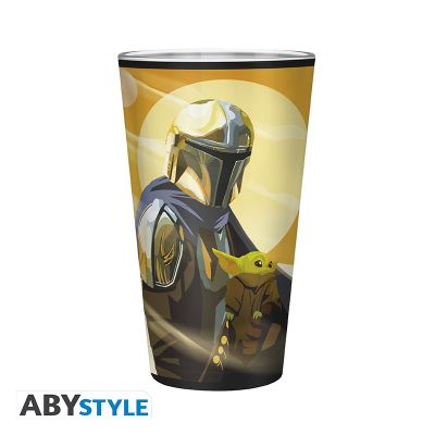 THE MANDALORIAN - Verre XXL - 400 ml - Mando et l'Enfant