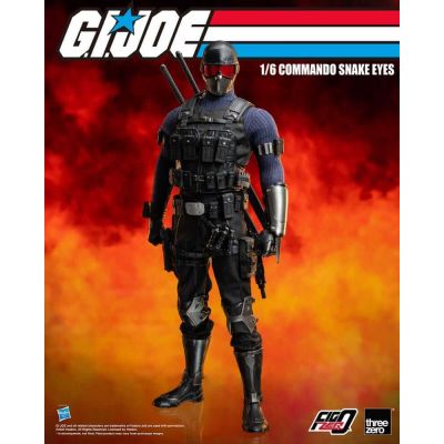 G.I. Joe figurine FigZero 1/6 Commando Snake Eyes 30 cm