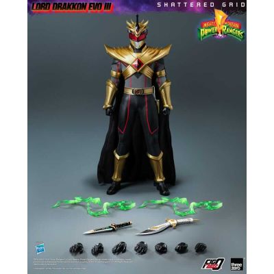 Mighty Morphin Power Rangers Shattered Grid figurine FigZero 1/6 Lord Drakkon Evo III 30 cm