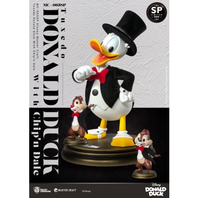 Disney 100th statuette Master Craft Tuxedo Donald Duck (Chip n und Dale) 40 cm
