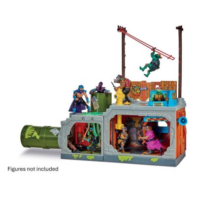 Les Tortues Ninja bâtiment Secret Sewer Lid Playset Mutant Module 30 CM