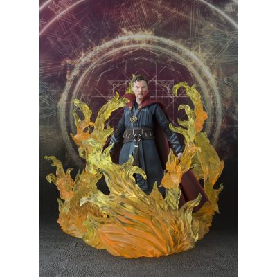 Doctor Strange figurine S.H. Figuarts Doctor Strange & Burning Flame Set 15 cm