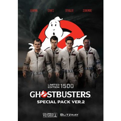 SOS Fantômes pack 4 figurines Premium UMS 1/6 Venkman, Stantz, Spengler, Zeddemore Ver. 2 31 cm