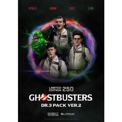SOS Fantômes pack 3 figurines Premium UMS 1/6 Venkman, Stantz, Spengler Ver. 2 31 cm