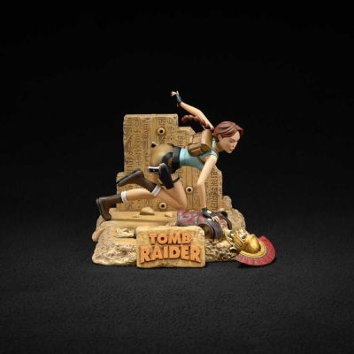 Tomb Raider 1996 statuette PVC Lara Croft Classic Era 17 cm