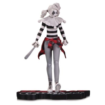 DC Comics Red, White & Black statuette Harley Quinn by Steve Pugh 18 cm