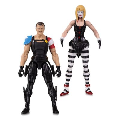 Doomsday Clock pack 2 figurines The Comedian & Marionette 18 cm