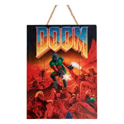 Doom tableau en bois WoodArts 3D Classic 30 x 40 cm