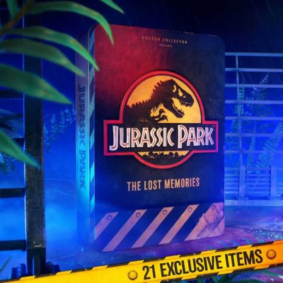 Jurassic Park coffret cadeau The Lost Memories Kit