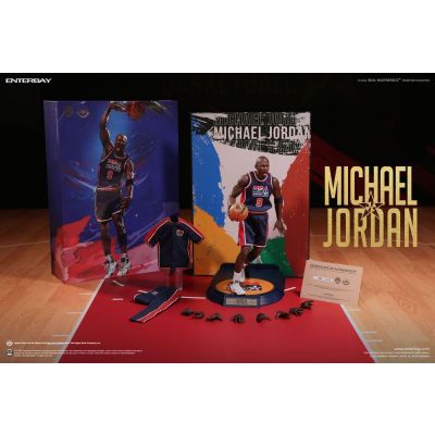 NBA Collection figurine Real Masterpiece 1/6 Michael Jordan Barcelona 92 Limited Edition 30 cm