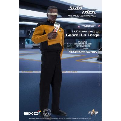 Star Trek: The Next Generation figurine 1/6 Lt. Commander Geordi La Forge (Standard Version) 28 cm