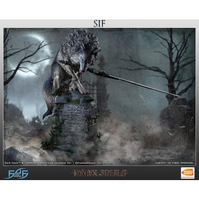 Dark Souls statuette The Great Grey Wolf Sif 64 cm