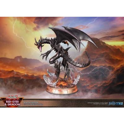 Yu-Gi-Oh! statuette PVC Red-Eyes B. Dragon Black Colour 33 cm