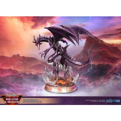 Yu-Gi-Oh! statuette PVC Red-Eyes B. Dragon Purple Colour 33 cm