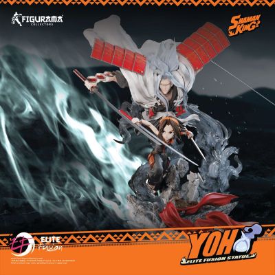 "Acompte Précommande" Shaman King diorama Elite Fusion 1/6 Yoh 62 cm