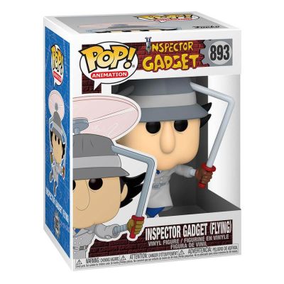 Inspecteur Gadget Figurine POP Animation Vinyl Inspector Gadget Flying 9 cm