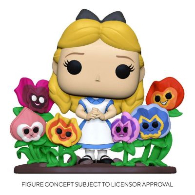 Alice au pays des merveilles POP! Deluxe Vinyl figurine Alice w/Flowers  20 cm
