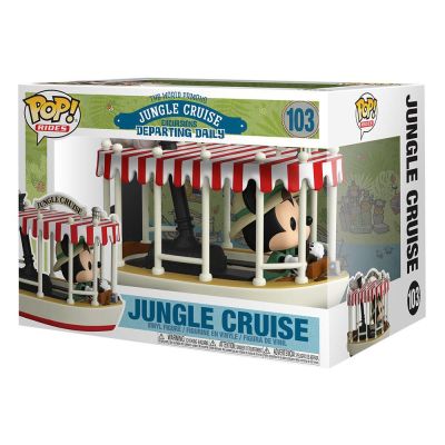 Jungle Cruise POP Rides Vinyl figurine Skipper Mickey w/Boat 15 cm