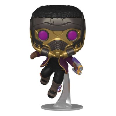 What If POP Marvel Vinyl Figurine T'Challa Star-Lord 9 cm