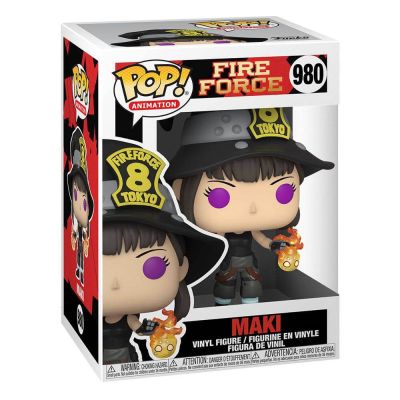 Fire Force Figurine POP Animation Vinyl Maki 9 cm