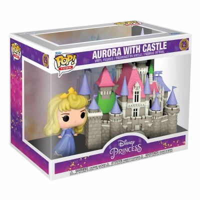 Disney: Ultimate Princess POP! Town Vinyl figurine Aurora & Castle (La Belle au bois dormant) 9 cm