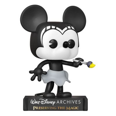 Disney Figurine POP! Vinyl Minnie Mouse - Plane Crazy Minnie (1928) 9 cm