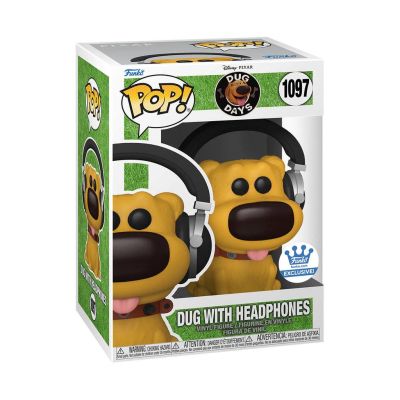 Dug Days POP! Disney Vinyl figurine Dug with Headphones  9 cm