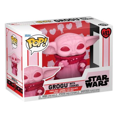 Star Wars Valentines POP! Star Wars Vinyl Figurine Grogu  9 cm