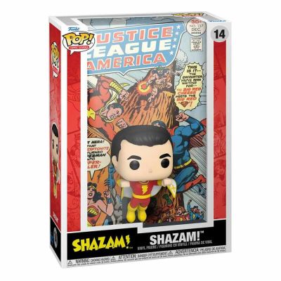 DC Comics POP! Comic Cover Vinyl Figurine Shazam 9 cm