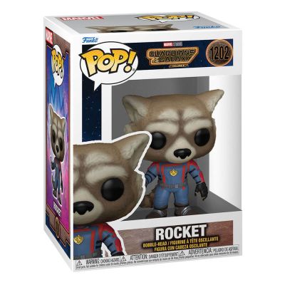 Les Gardiens de la Galaxie Vol. 3 POP! Vinyl Figurine Rocket  9 cm