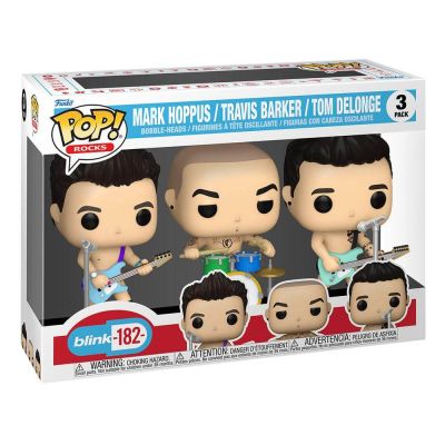 Blink 182 pack 3 figurines POP! Rocks Vinyl  4 cm