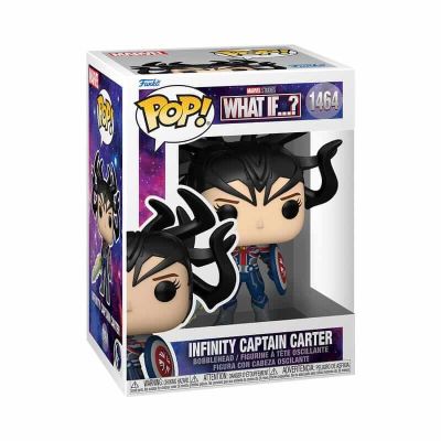 What If Figurine Oversized POP! Animation Vinyl  Infinity Captain Carter 9 cm