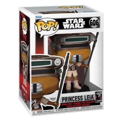 Star Wars Return of the Jedi 40th Anniversary POP! Vinyl figurine Leia (Boushh) 9 cm